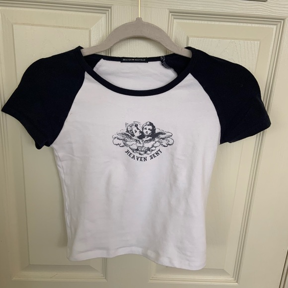 Brandy Melville Tops - Heaven Sent Bella Tee